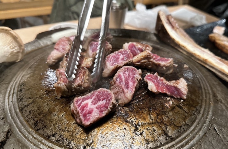  염창역 고기집 목동우대갈비 뜻 역시 뼈에 붙은 살이 맛있어