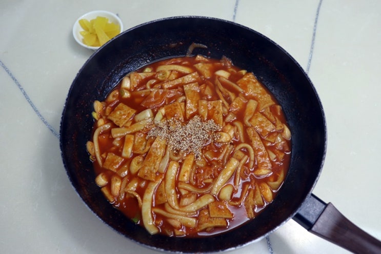  떡볶이 소스 레시피 정푸드 떡볶이 가루로 뚝딱