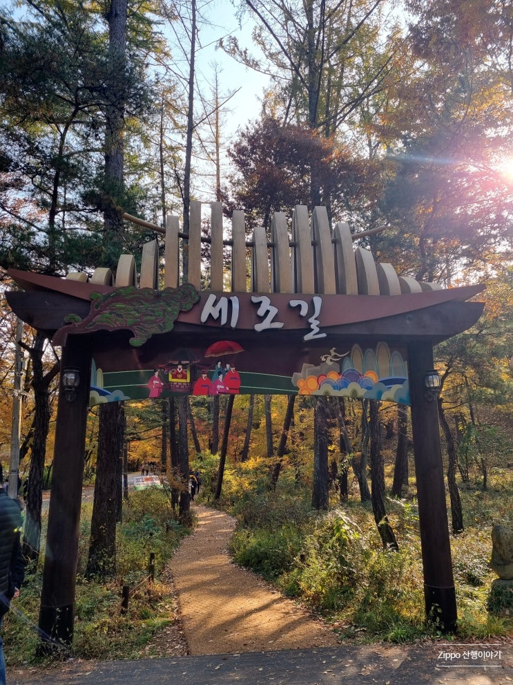  가을 속리산 세조길 ( 세조가 되어 단풍길을 걸어볼까? )