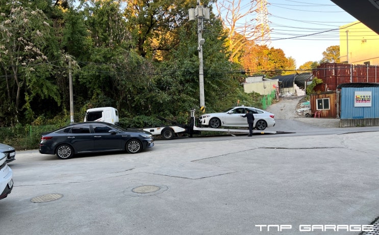  BMW 6GT 후퍼옵틱 반사색감 프나세 신차패키지 시공