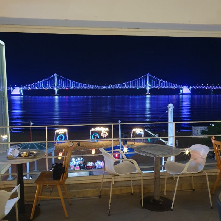  광안리카페 _ 광안대교뷰 카페오뜨 바다뷰가 대박적인곳!