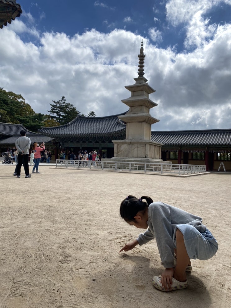  아이와 단둘이 떠나는 차박 전국일주 #5. 경주 (경주월드, 첨성대, 동궁과 월지, 불국사, 석굴암) - 경북 구미