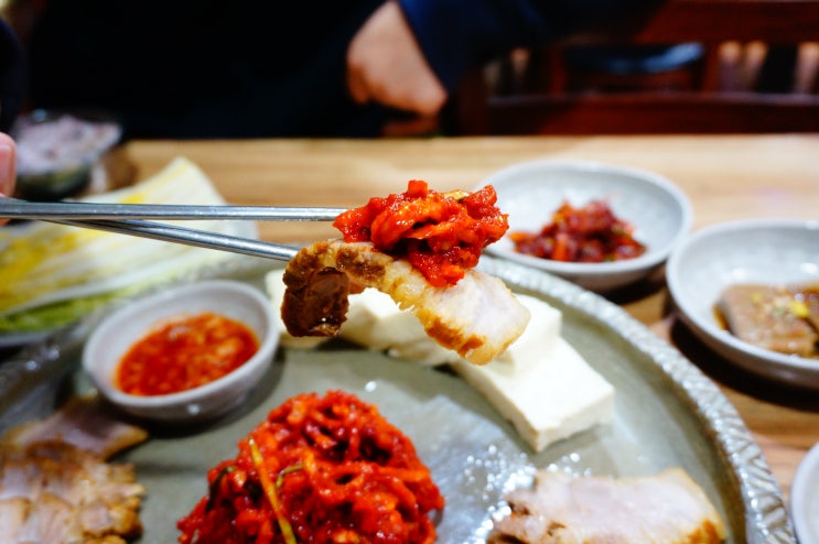  캐리비안 물놀이 후 에버랜드맛집 포곡 두부마당