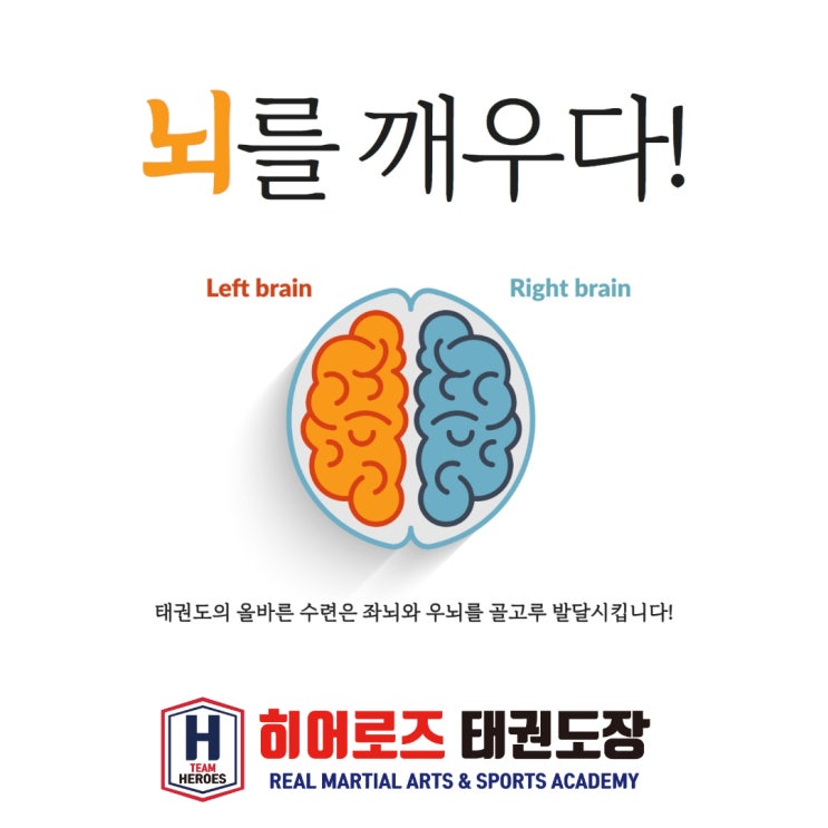 [동천자이 태권도] 히어로즈 태권도운동이 뇌를 깨우는  이유!
