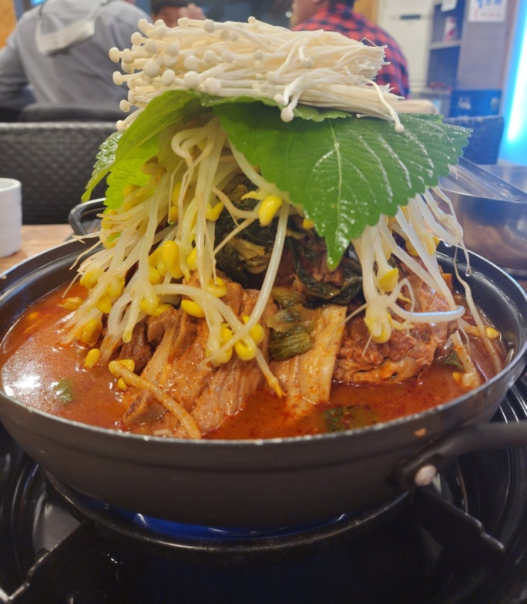 경기도광주맛집 푸짐하고 맛있게 매운 신사골감자탕 태전점 내돈내산