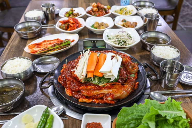 [제주 동문시장 맛집] 허영만선생님의 낙지돼지불백 맛집 /오현불백