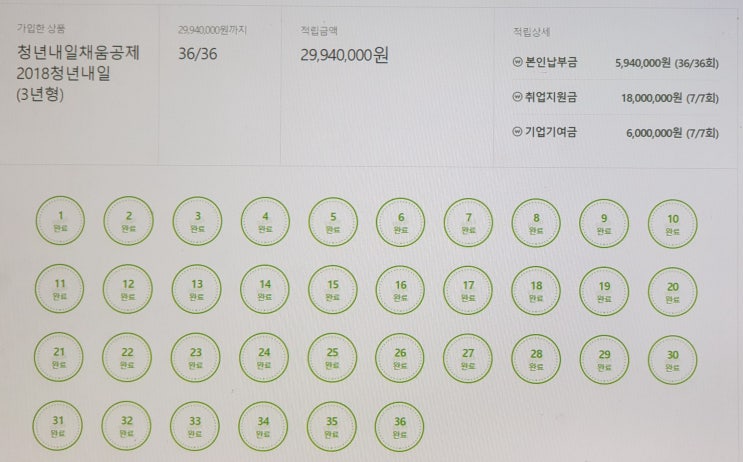  '청년내일채움공제' 만기후기(3년형-3,000만원):신청은 쉬웠으나 마침은 어려웠다. ft(취업성공패키지)