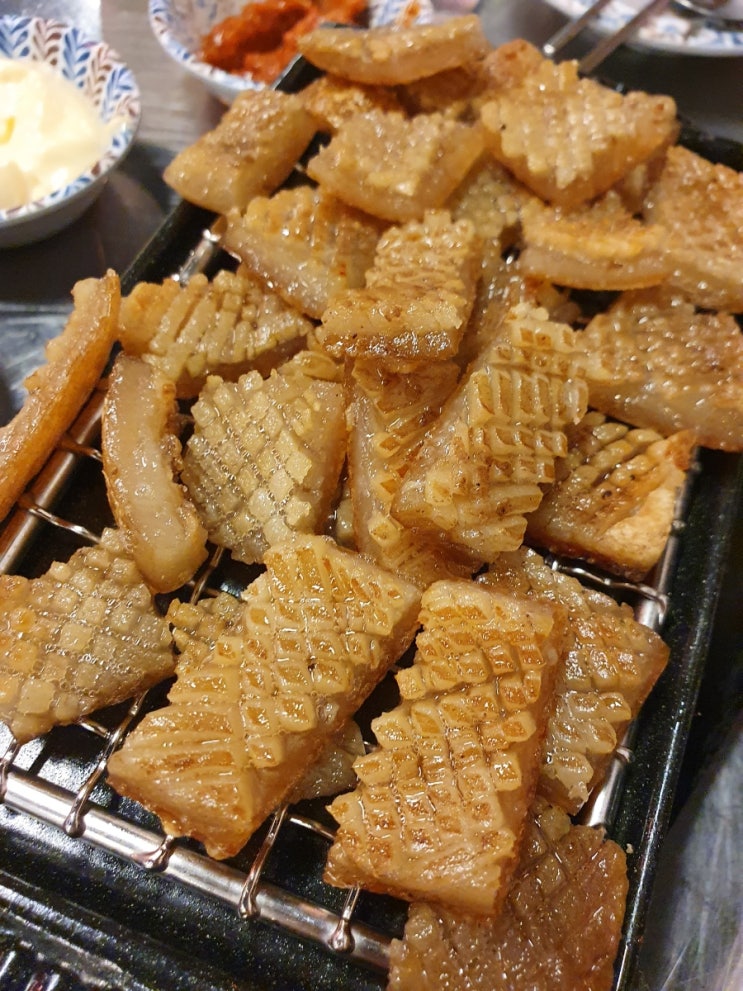  [경기 광명] ' 철산 정통집 ' 돼지김치구이와 껍데기맛집