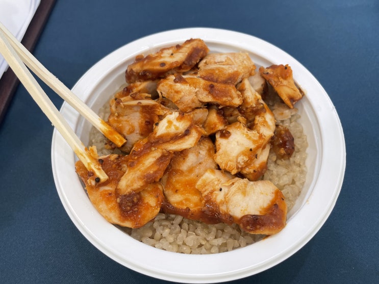  굽네 소스가 맛있는 닭가슴살
