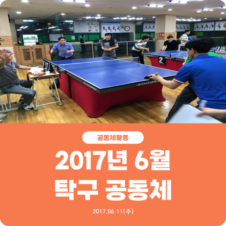  [2017년 6월 진리로 탁구 공동체] 진리로교회