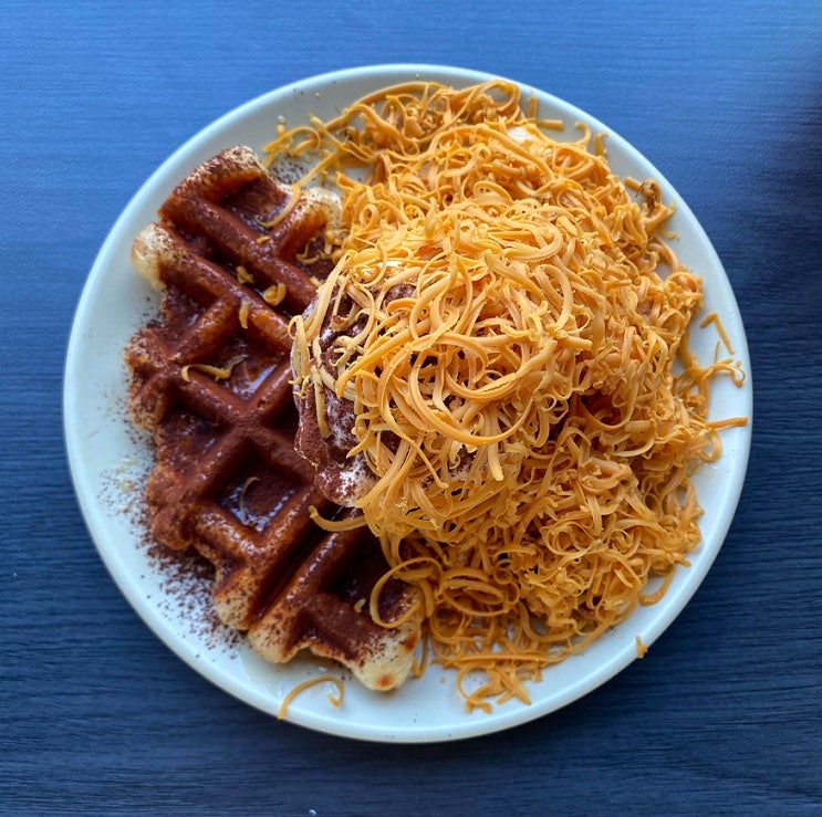  [당산 크로닉] 브라운치즈 크로플이 맛있는 가성비짱 당산역 카페