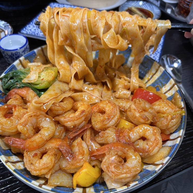  동탄 맛집 반송동 레전드 회식장소, 중식 잘하는 술집 씨앤짜이 도삭면