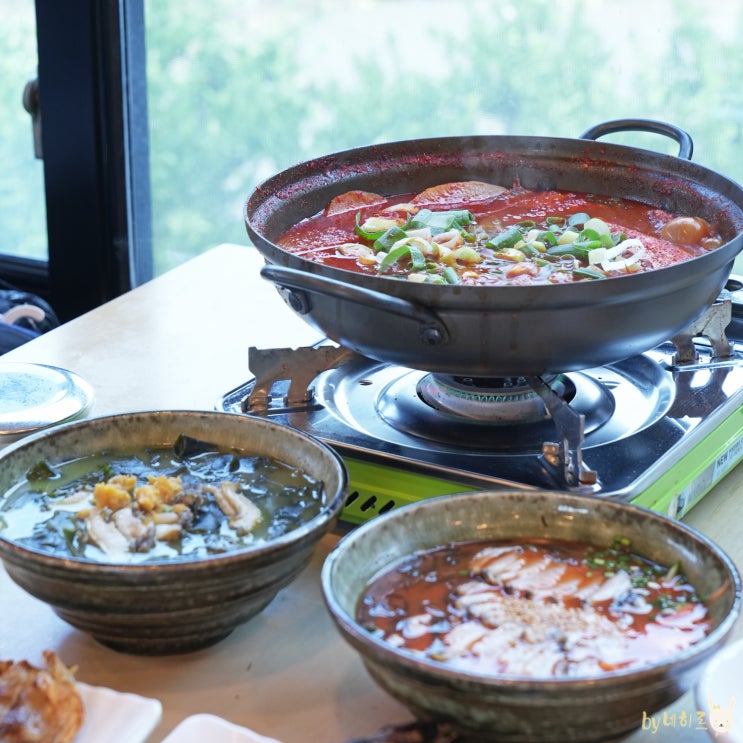  제주 성게미역국 맛집 푸짐했던 신옛촌