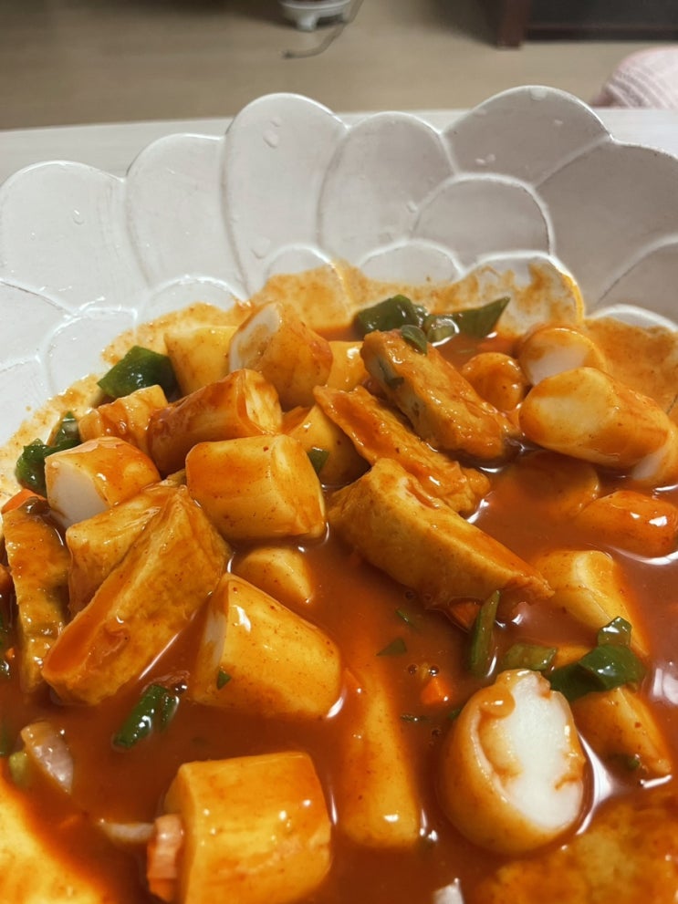  집에서 떡볶이 만들어 먹기/아부징떡볶이 쌀떡 통가래떡 캠핑 밀키트