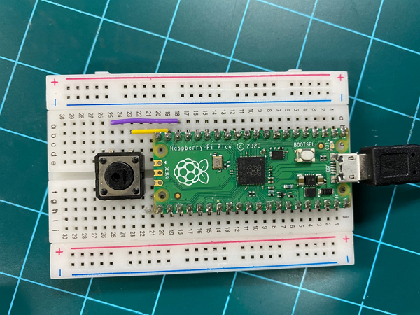  라즈베리 파이 피코 with CircuitPython: 버튼제어