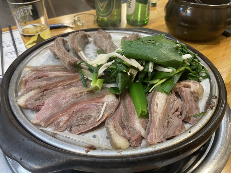  남자 정력에 좋은 사당역 흑염소 맛집 다녀왔다