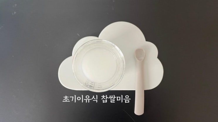  찹쌀미음 만들기 : 불린찹쌀 이용한 냄비 초기이유식