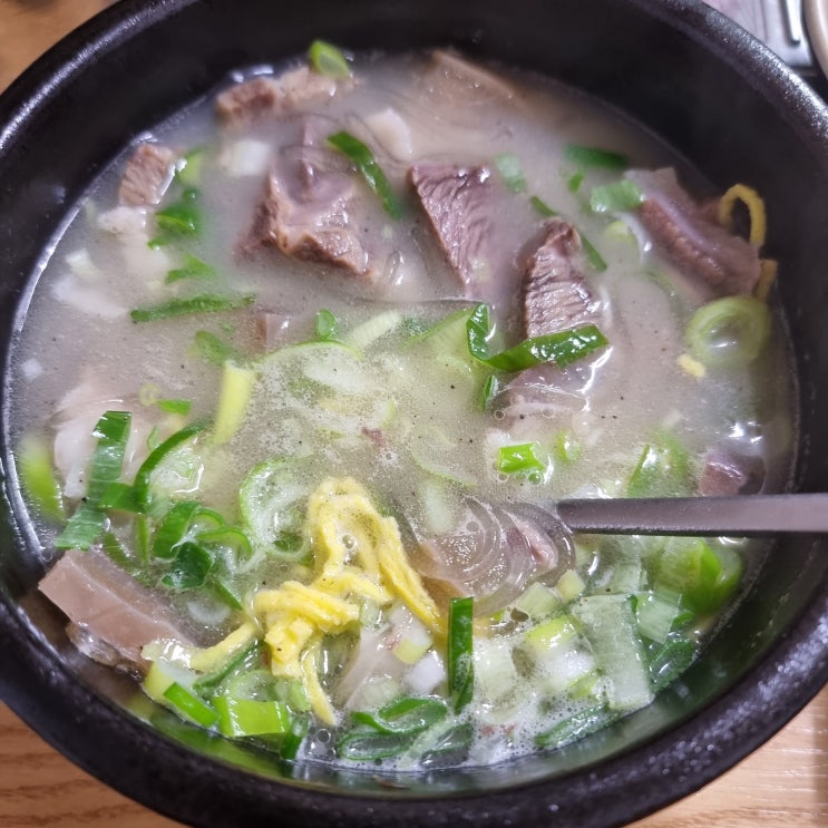  금호 금남시장 국밥 맛집  곤지암할매소머리국밥