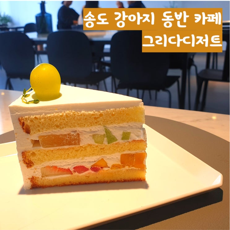 실내 송도 강아지 동반 카페인데 디저트 최고 맛집