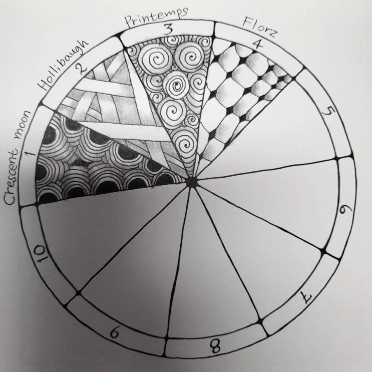  [젠탱글] 마음을 그리다. Zentangle 젠탱글