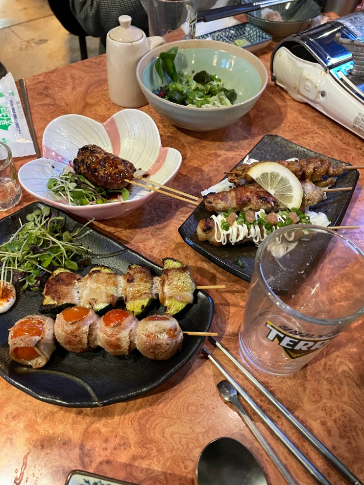  [잠실/방이동] 동래별장 | 딱새우와 야키토리가 맛있는 방이동 2차 맛집