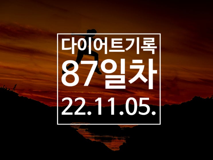  [다이어트기록DAY87] 런데이 5km 달리기 / 김대중 마라톤 준비