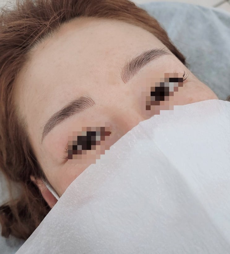  제주자연눈썹 콤보눈썹으로 재방문, 소개가 많은 다빈브로우️