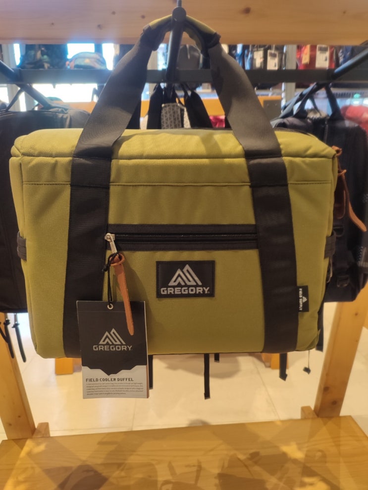  [그레고리]캠핑 FIELD COOLER DUFFLE M사이즈 카키, 초코 칩 카모 QA694008, QA697008