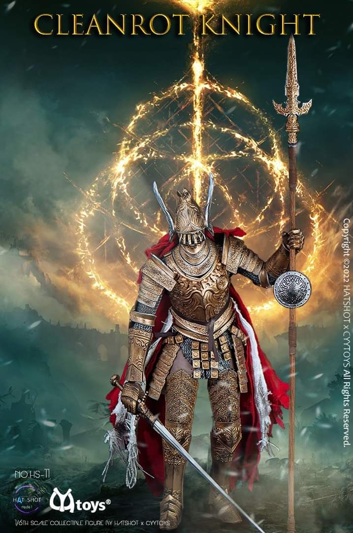 [출시 소식] 『CYY Toys & HatShot』 1/6 Elden Ring - Cleanrot knight 엘든링 - 클린롯 나이트 (귀부기사 핀레이)