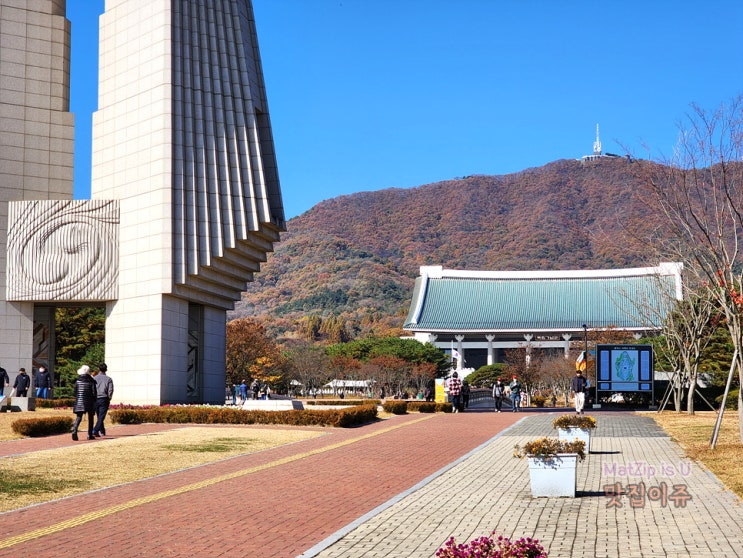  천안아산세종 여행 1부 / 독립기념관 단풍나무숲길, 병천순대거리 맛집 아우내한방순대