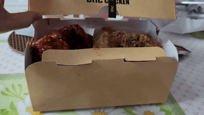  중화점bhc 양념반후라이드반 중화동근처맛집 맵소사소스+