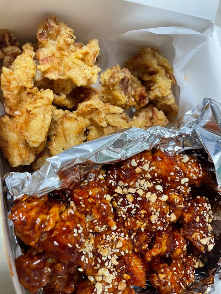 [전주 맛집] 전주 남부시장 한국닭집/가마솥통닭/옛날통닭,닭강정,꽈배기,도너츠맛집!
