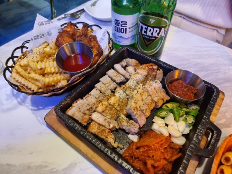 김해 장유율하술집 / 푸른술집할라 / 분위기감성술집 추천 / 율하2지구 맛집