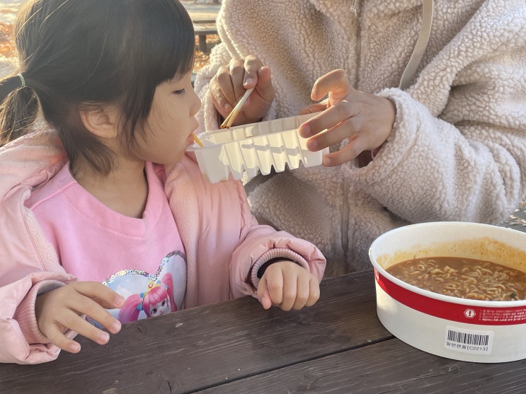  일산호수공원 자전거대여도 하고 라면도 먹었어요
