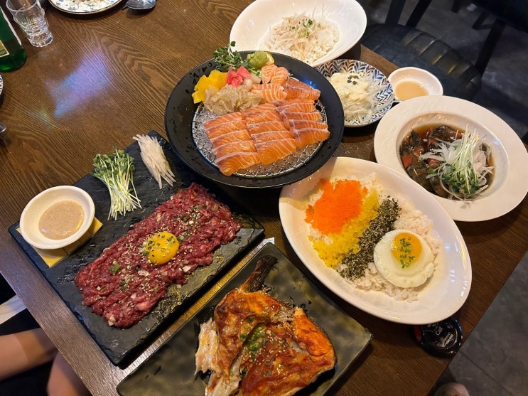  광주 수완지구 연어 맛집 하루연어 가성비 최고였던 육연새 스페셜