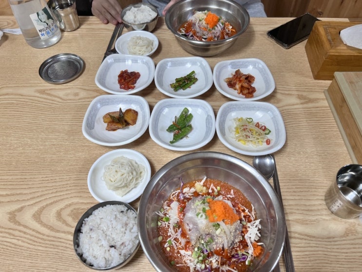  삼척 해수욕장 맛집 물회는 진심이 담겨있다 대박이네수지물회(+배터짐주의보)