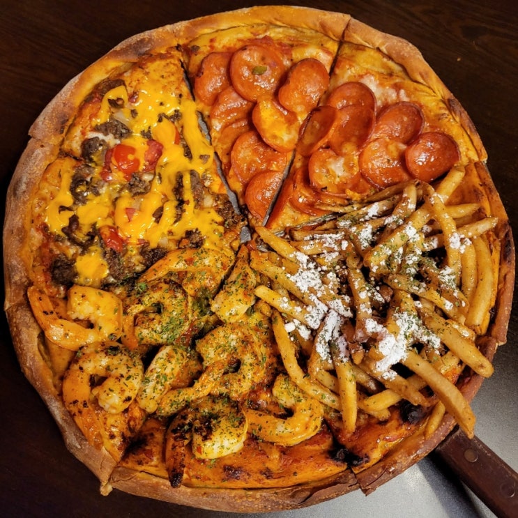  [연남]백스트리트피자 : 푸짐한 토핑의 연트럴파크 피자맛집
