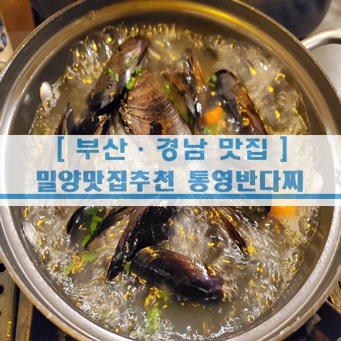  [밀양 맛집] 밀양 통영반다찌 회 다찌 추천 밀양맛집