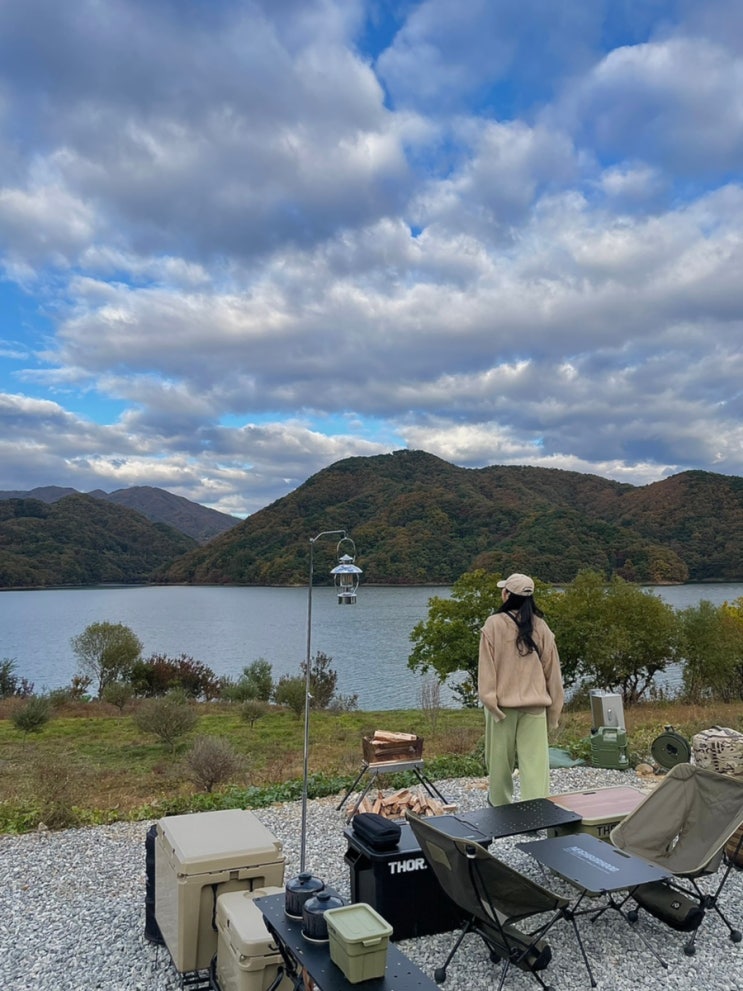  충북 충주 캠핑808, 충주호가 보이는 인생뷰 신생 캠핑장