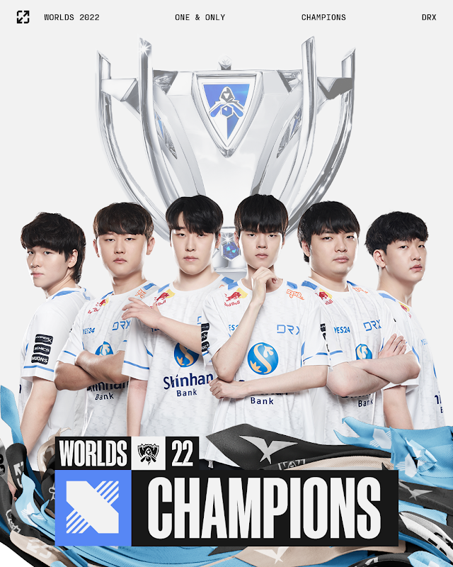  2022 롤드컵 결승 미라클 런 DRX 우승 시청 후기 / DRX 우승 스킨 정리