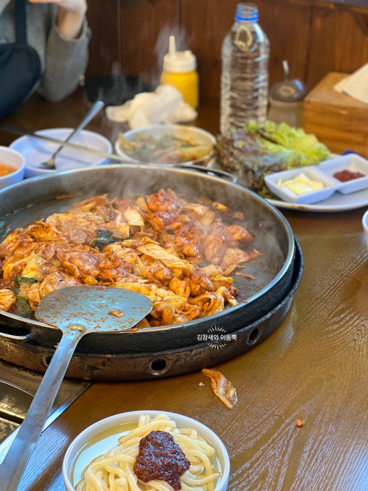  춘천맛집, 오랜 단골집 춘천통나무집닭갈비