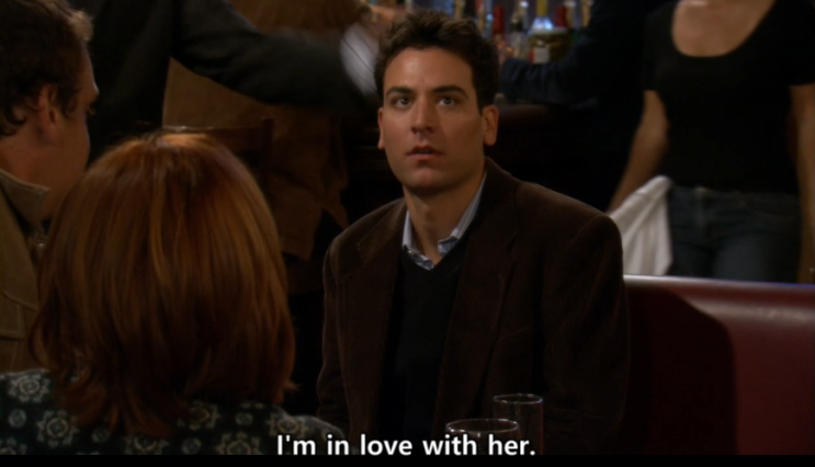  미드로 영어공부하기 How I Met Your Mother 시즌1 2화 (relapse / chance encounter)