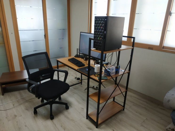  이사를 했다