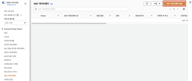  VPC를 활용해서 ElasticBeanstalk 구성하는 방법 ②