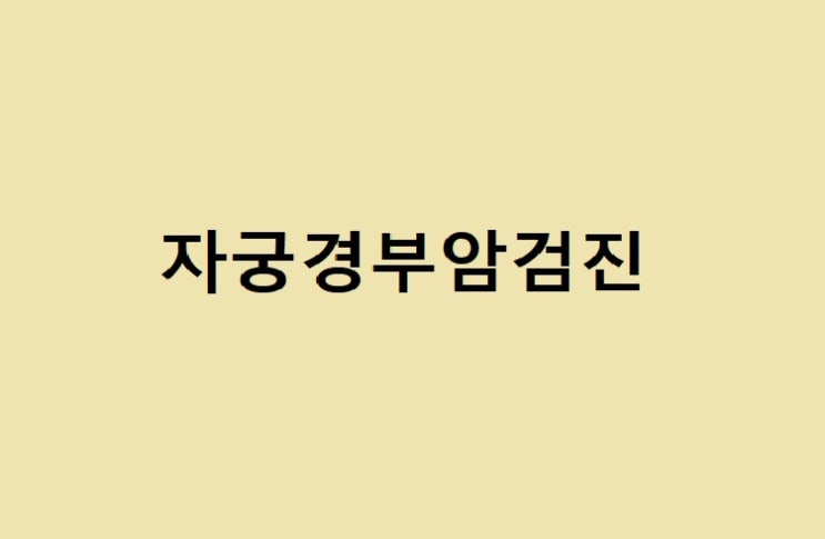  자궁경부 상피내암 판정부터 원추절제술 후 현재까지의 까지의 기록-1