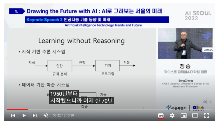  AI SEOUL 2022 온라인 참관 후기