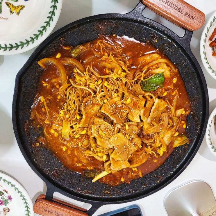  백종원 콩불 레시피 콩나물불고기 만드는법 콩나물 대패삼겹살 요리