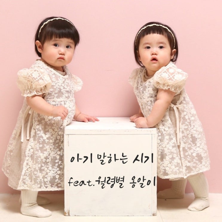  아기 말하는 시기는 언제일까요? 월령별 옹알이