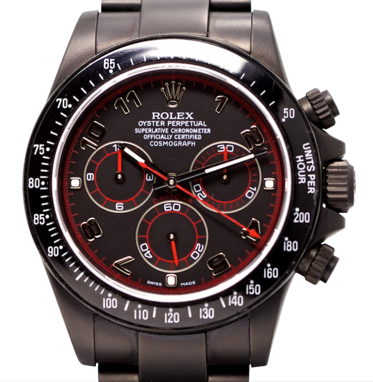  롤렉스 데이토나 블랙아웃 Rolex Daytona Blackout 워치페이스 워치4,5 롤렉스 워치페이스 공유