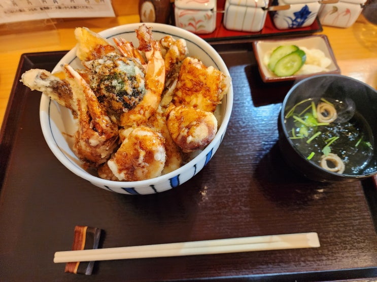  오타루맛집 - 天ぷら梵